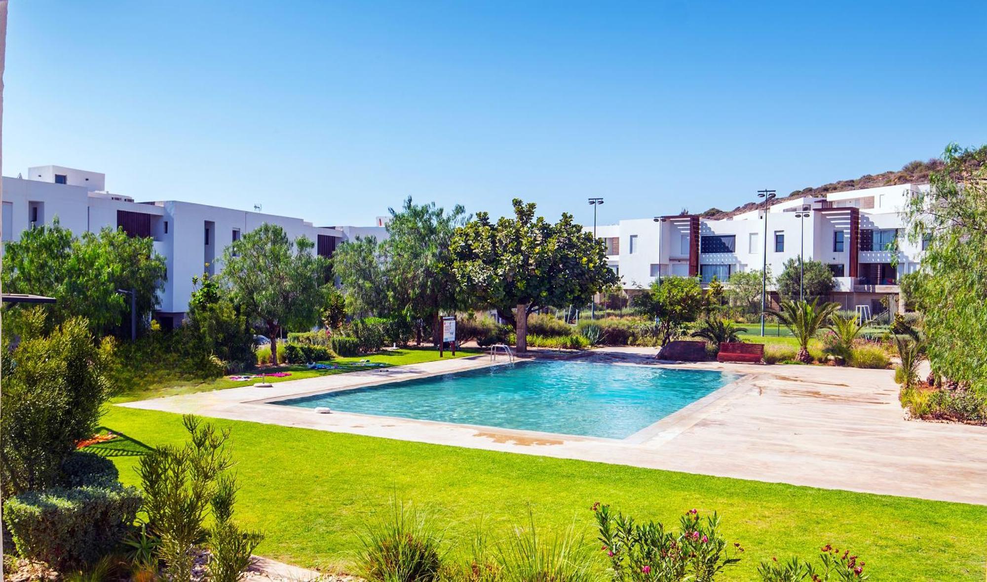 Golf View, Pool,2 Min Walk To Beach, Nakta Taghazout Luaran gambar